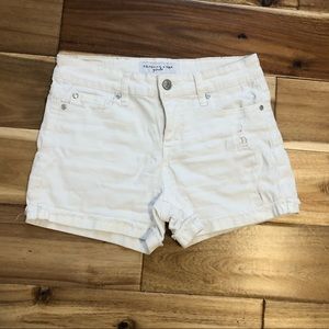 🔥SOLD🔥White jean shorts